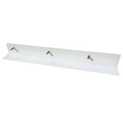 Studded Angle 6" O.C. Storm Panel Track | Custom Cut